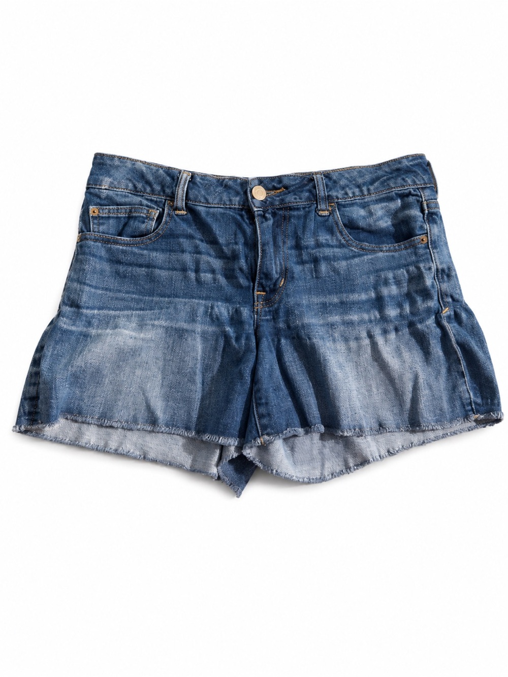 💥3/$15💥 American Eagle Outfitters Distressed Blue Denim Cutoff Shorts